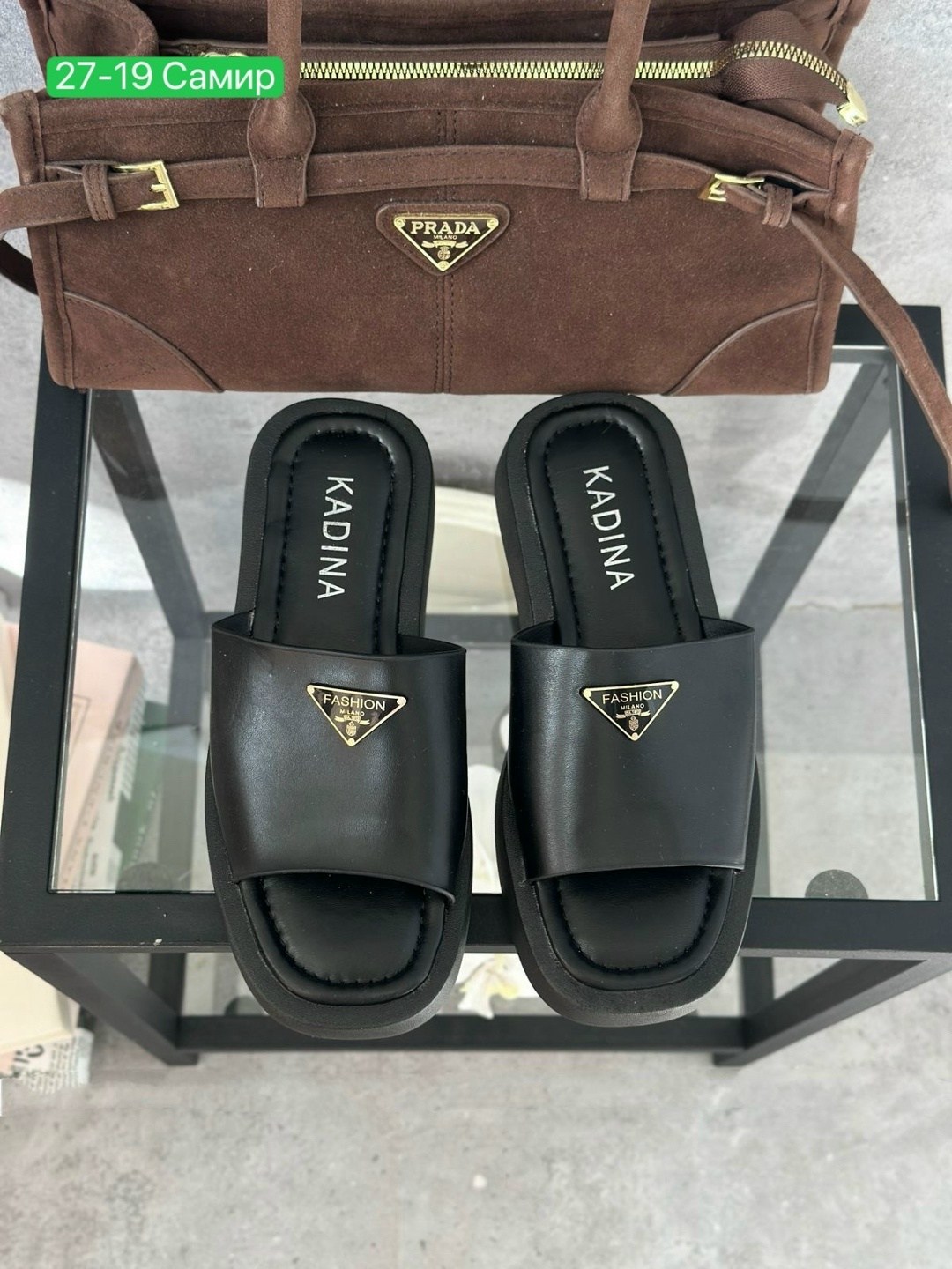 шлепанцы женские,,шлепанцы прада женские,тапочки модные,шлепанцы prada