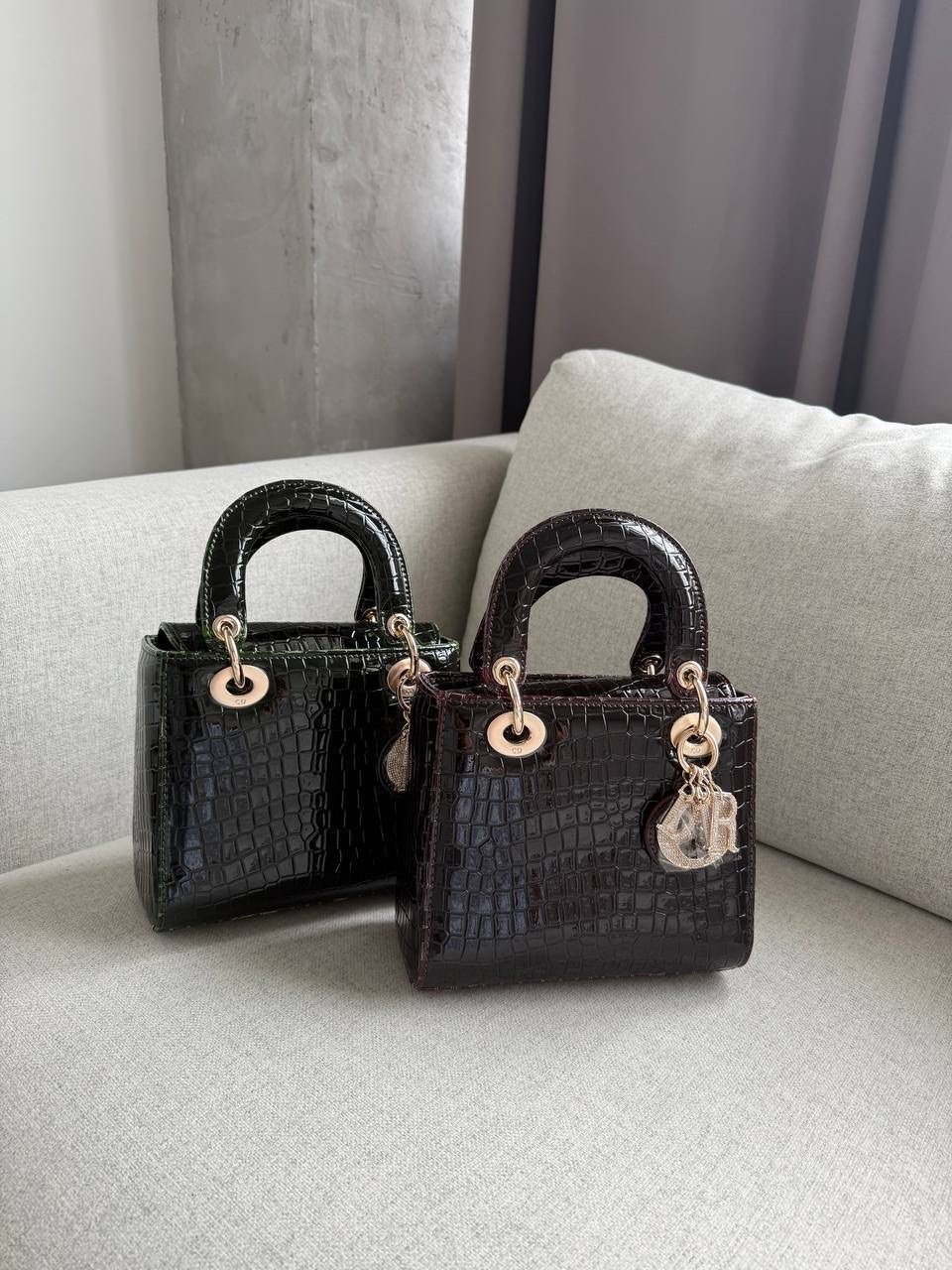 christian dior lady dior medium черный экзотический крокодиловая кожа женская сумка,lady dior crocodile,lady dior,dior lady dior crocodile,сумочка модная