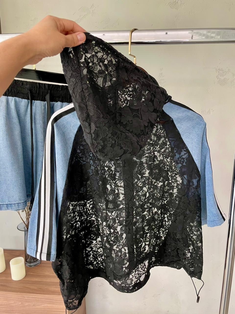джинсовый бомбер,женская кофта,джинсовый бомбер женский likisha fashion,джинсовая куртка женская,бомбер с джинсовыми вставками shmatovashop