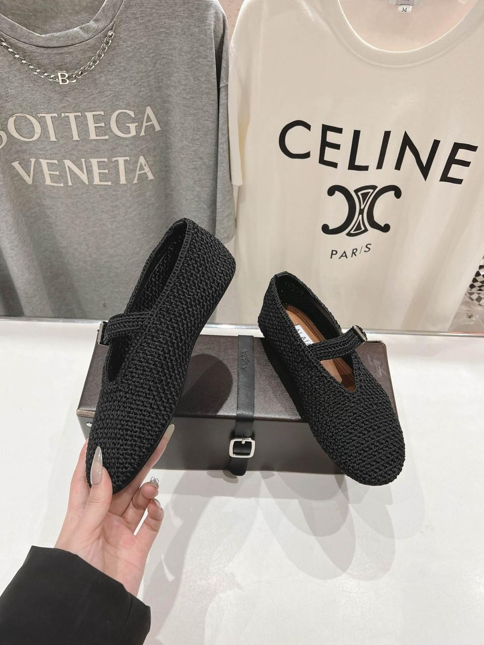 балетки alaia,плетеные балетки,chanel балетки,балетки,брендовые женские