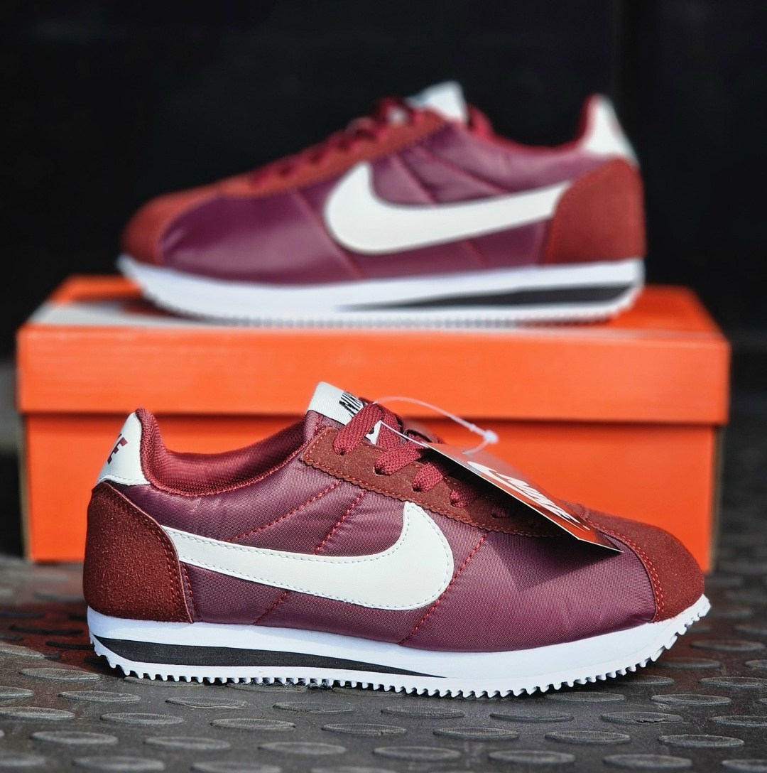 nike cortez classic,nike cortez,кроссовки nike cortez бордовые,кроссовки,burgundy nike cortez
