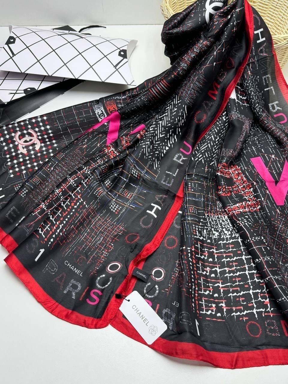 платки шелковые,женские платки,платок chanel,брендовый платок,шарфы и платки