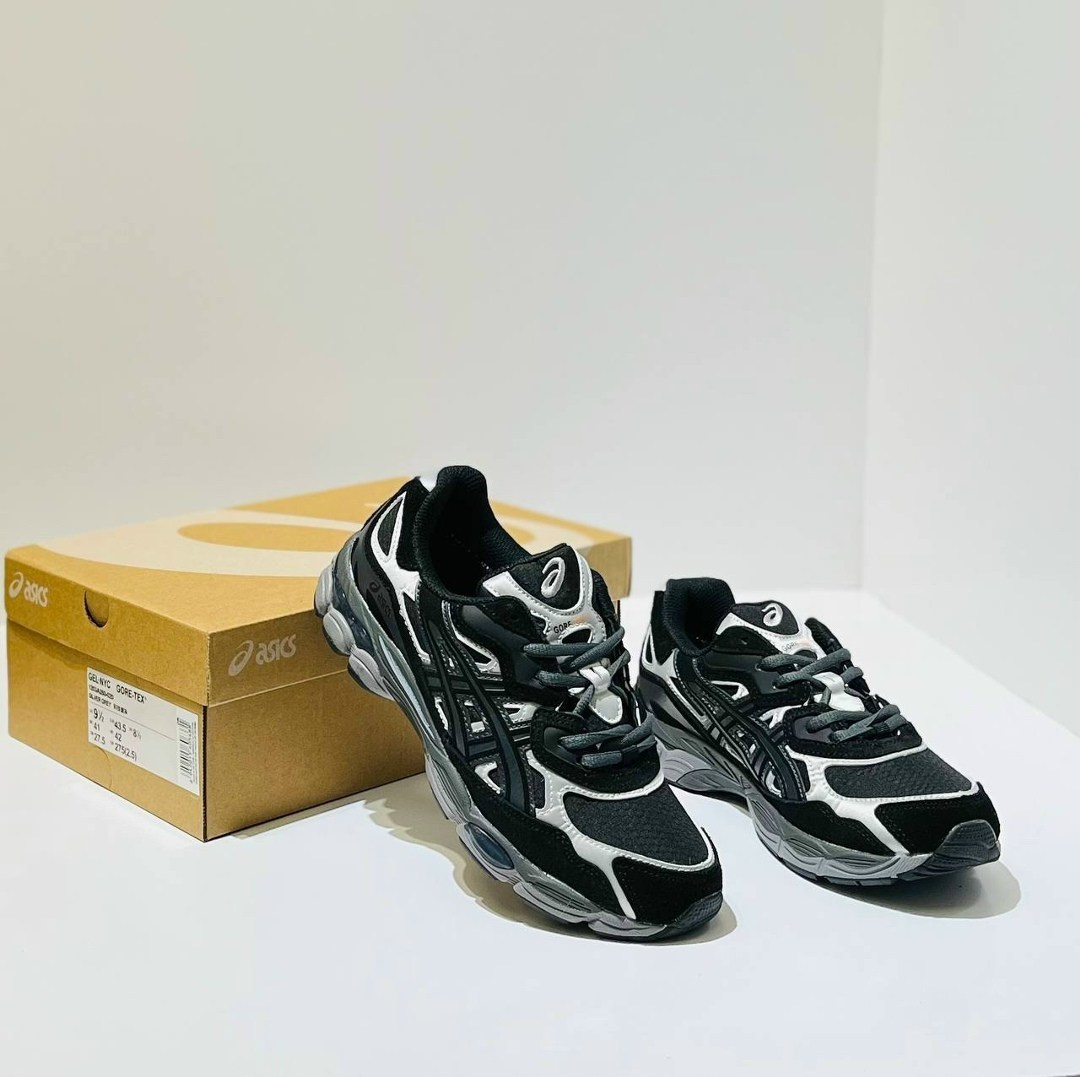 кроссовки asics gel-nyc,кроссовки asics,мужские кроссовки asics,кроссовки asics gel,кроссовки gel nyc black grey спортивная  asics