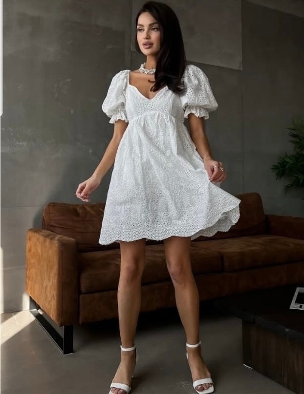 ажурное платье,платье,платье из шитья,хлопковое платье,летнее платье