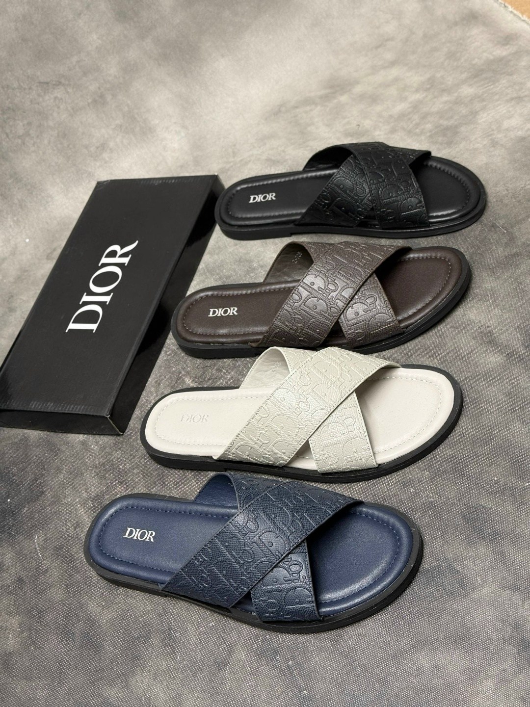 шлепанцы christian dior,dior мужские,,тапочки dior,шлепки диор