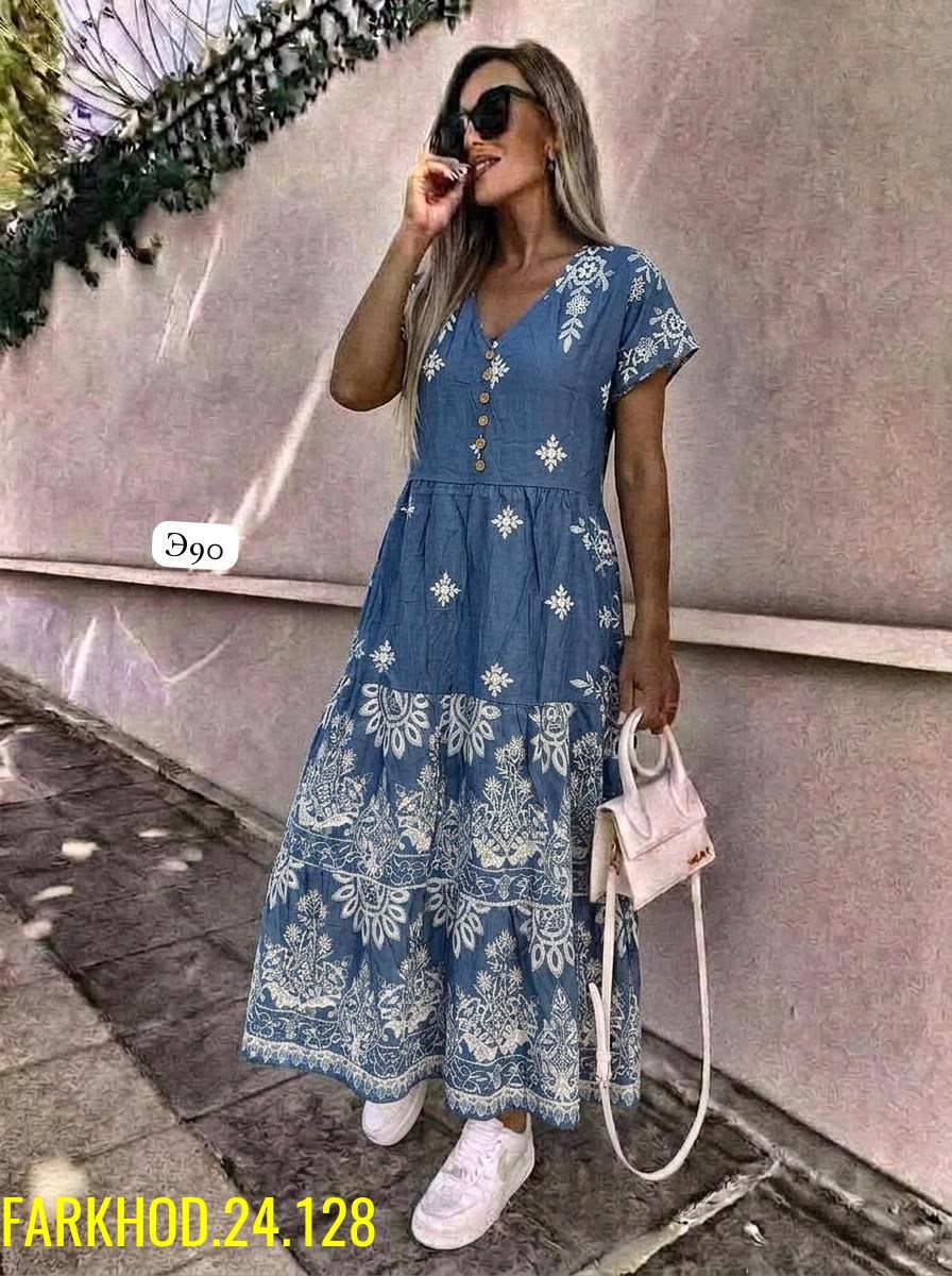 модное платье,платье,стильное платье,женское летнее платье,летнее длинное платье