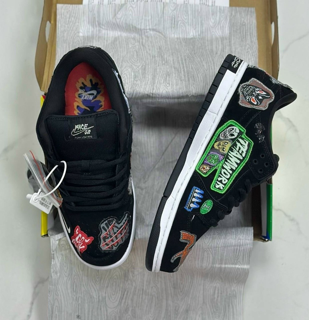 кроссовки nike sb dunk low pro qs neckface,nike sb dunk neckface,neckface x nike dunk low sb pro qs,кроссовки,кроссовки neckface x nike sb dunk low pro qs