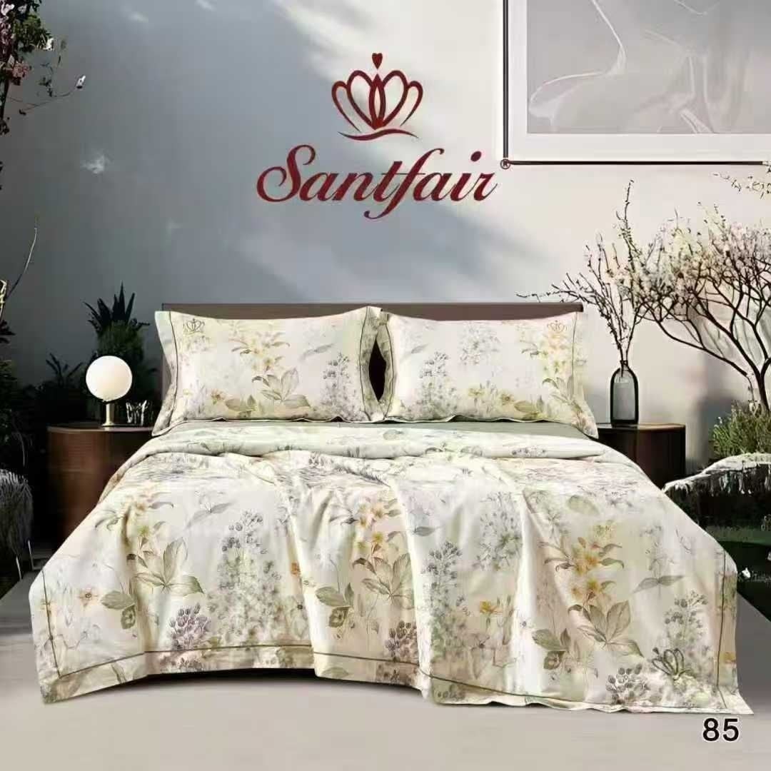 комплект постельного белья с одеялом santfair,комплект постельного белья,комплект постельного белья с одеялом,постельное бельё,роскошный комплект постельного белья