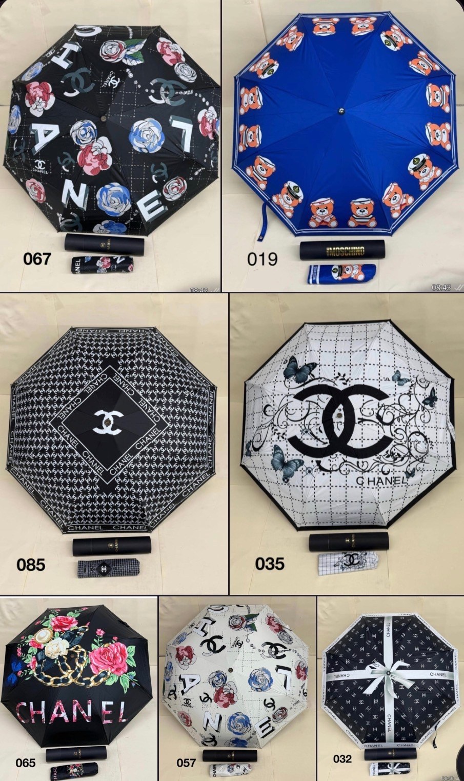 зонт chanel,брендовый зонт,брендовый зонты от chanel,в стиле шанель,зонт женский автомат шанель