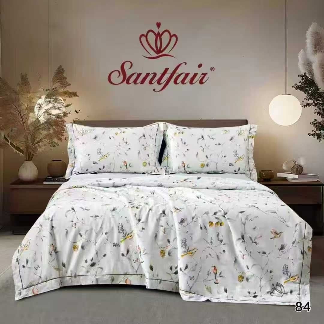 комплект постельного белья с одеялом santfair,комплект постельного белья,комплект постельного белья с одеялом,постельное бельё,роскошный комплект постельного белья