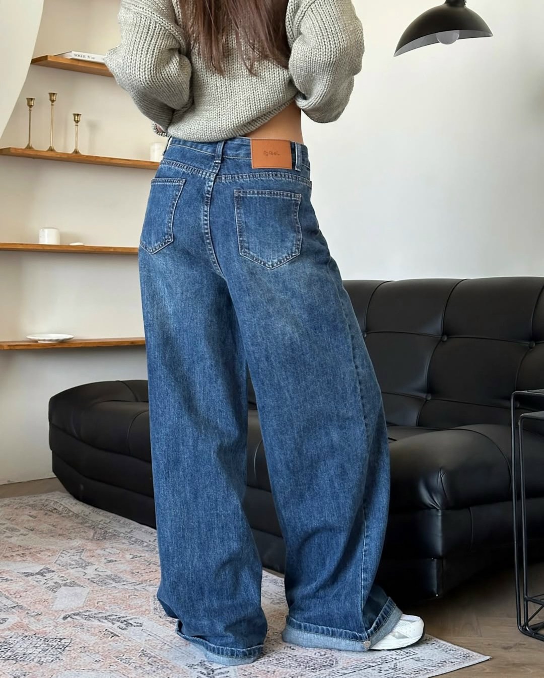 брюки джинсы,джинсы широкие с высокой посадкой dh fashion,женские джинсы,широкие джинсы,джинсы женские с высокой посадкой