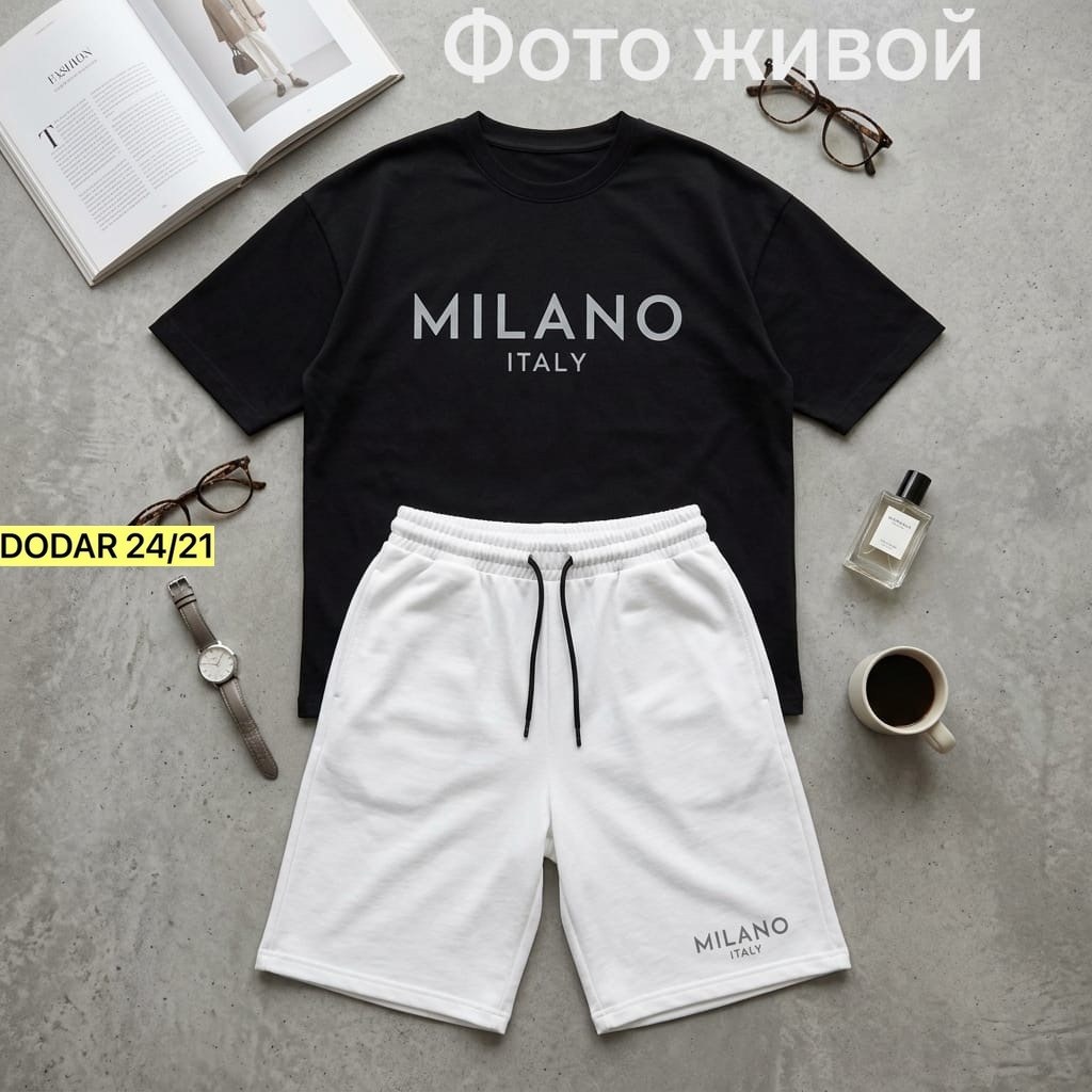 модные мужские футболки,спортивная одежда мужская,одежда комплект,футболка и шорты,комплект футболки