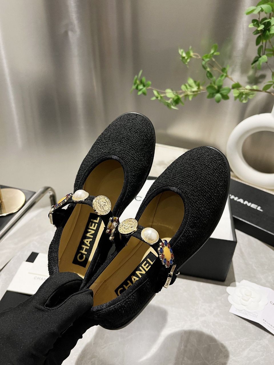 балетки chanel,балетки chanel твид,женские брендовые кожаные балетки chanel premium,туфли chanel,шанель балетки