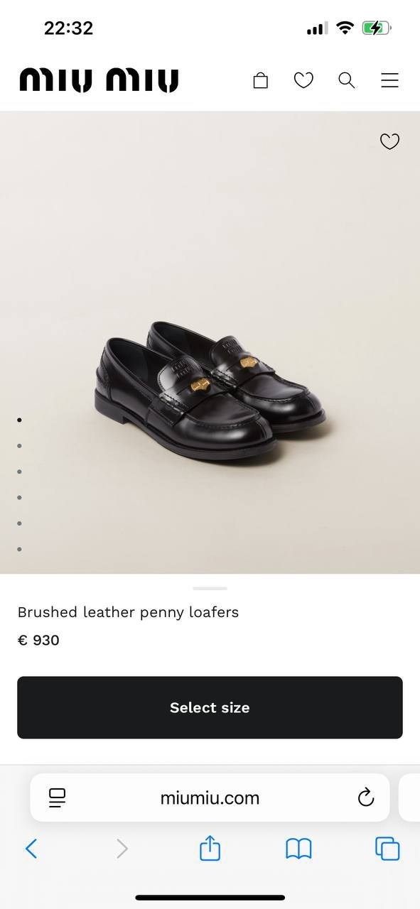 ,лоферы miu miu,лоферы женские,лоферы миу миу, женская