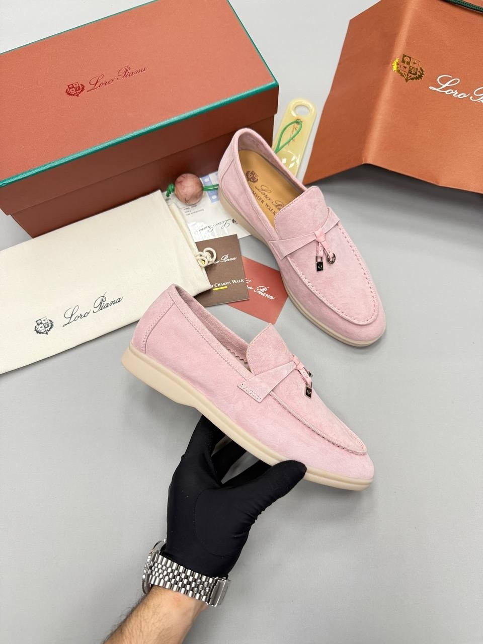 лоферы женские loro piana,лоферы loro piana,замшевые лоферы loro piana,,лоферы из натуральной замши loro piana premium shoes