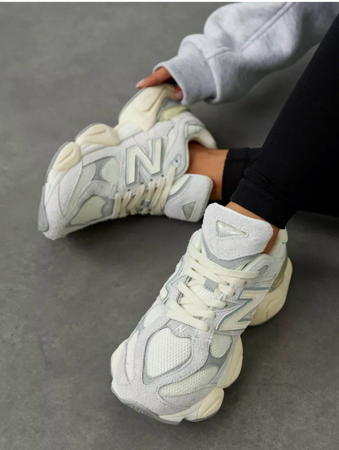 кроссовки new balance 9060,кроссовки nb 9060 спортивная  sadefort цвет белый серый,кроссовки nb 9060 спортивная  sadefort,кроссовки женские new balance,женские кроссовки new balance 9060