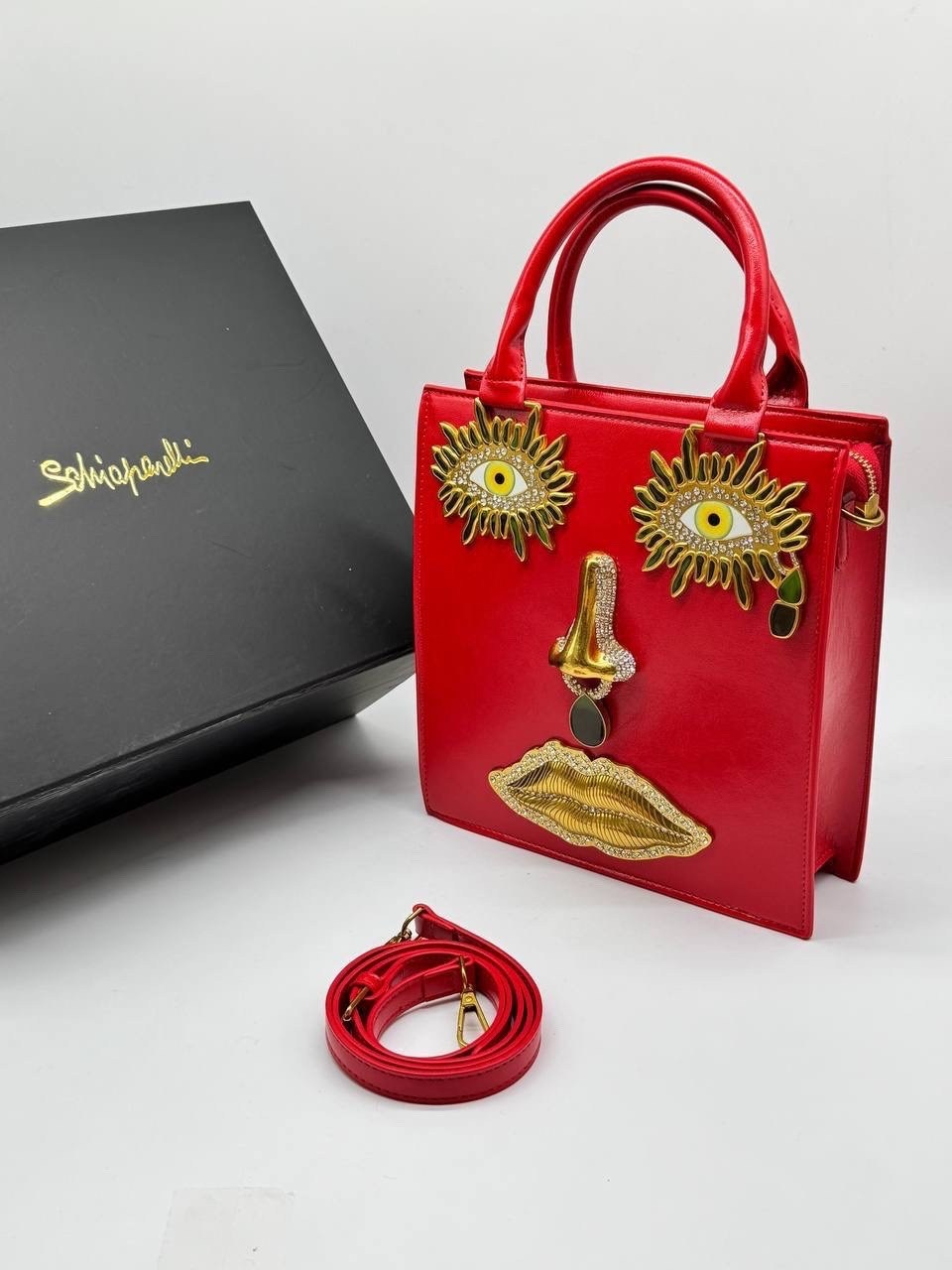 сумка-тоут schiaparelli,сумка schiaparelli,сумка,брендовая женская сумка,дизайнерские сумки