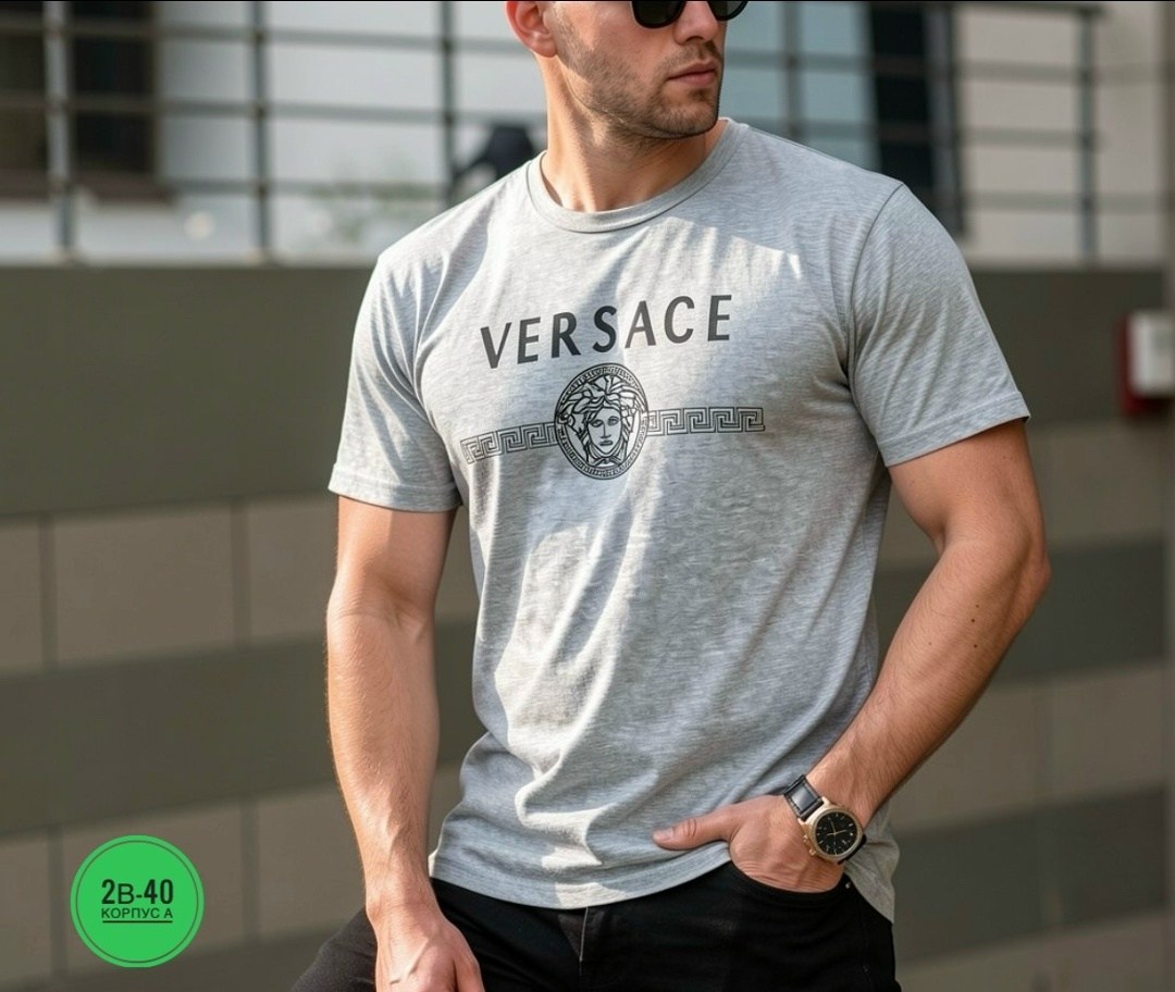 мужские футболки versace,мужская футболка,одежда для мужчин,мужская мода,футболка