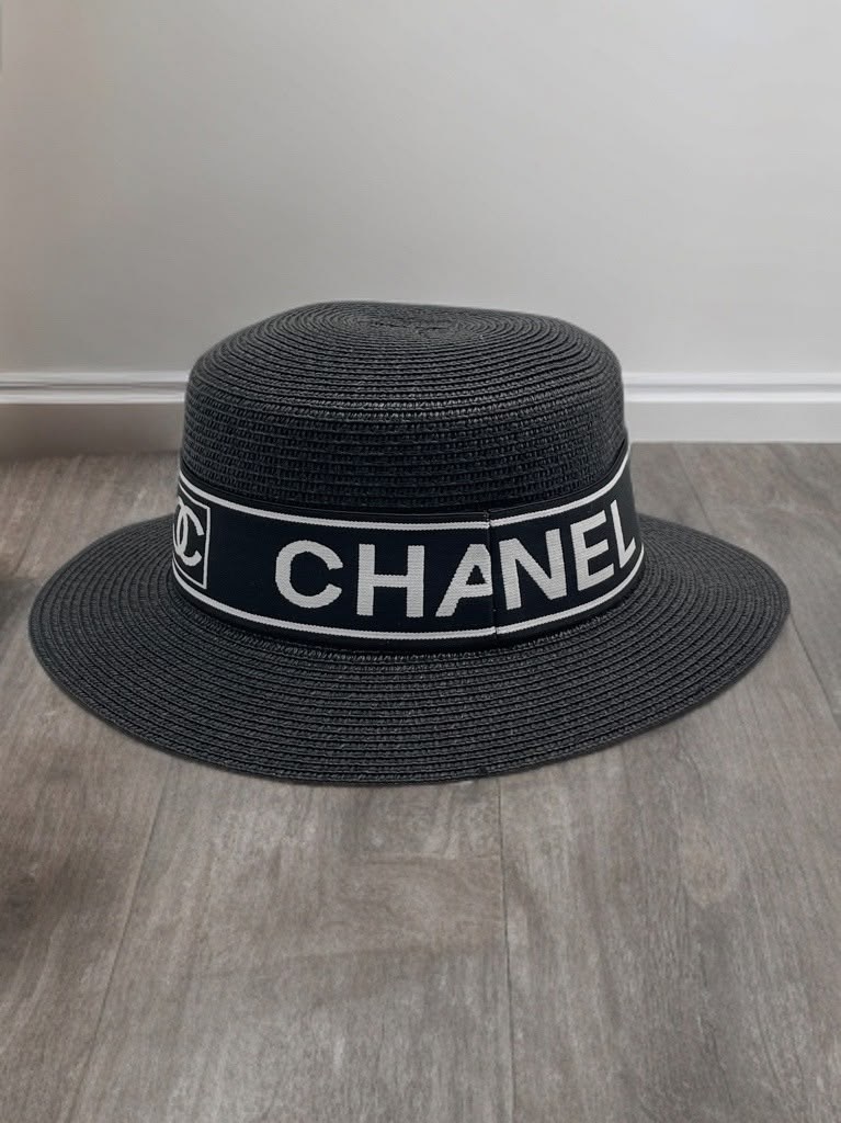 шляпа chanel,в стиле шанель,шляпа пляжная,шляпа стиль,панама шанель