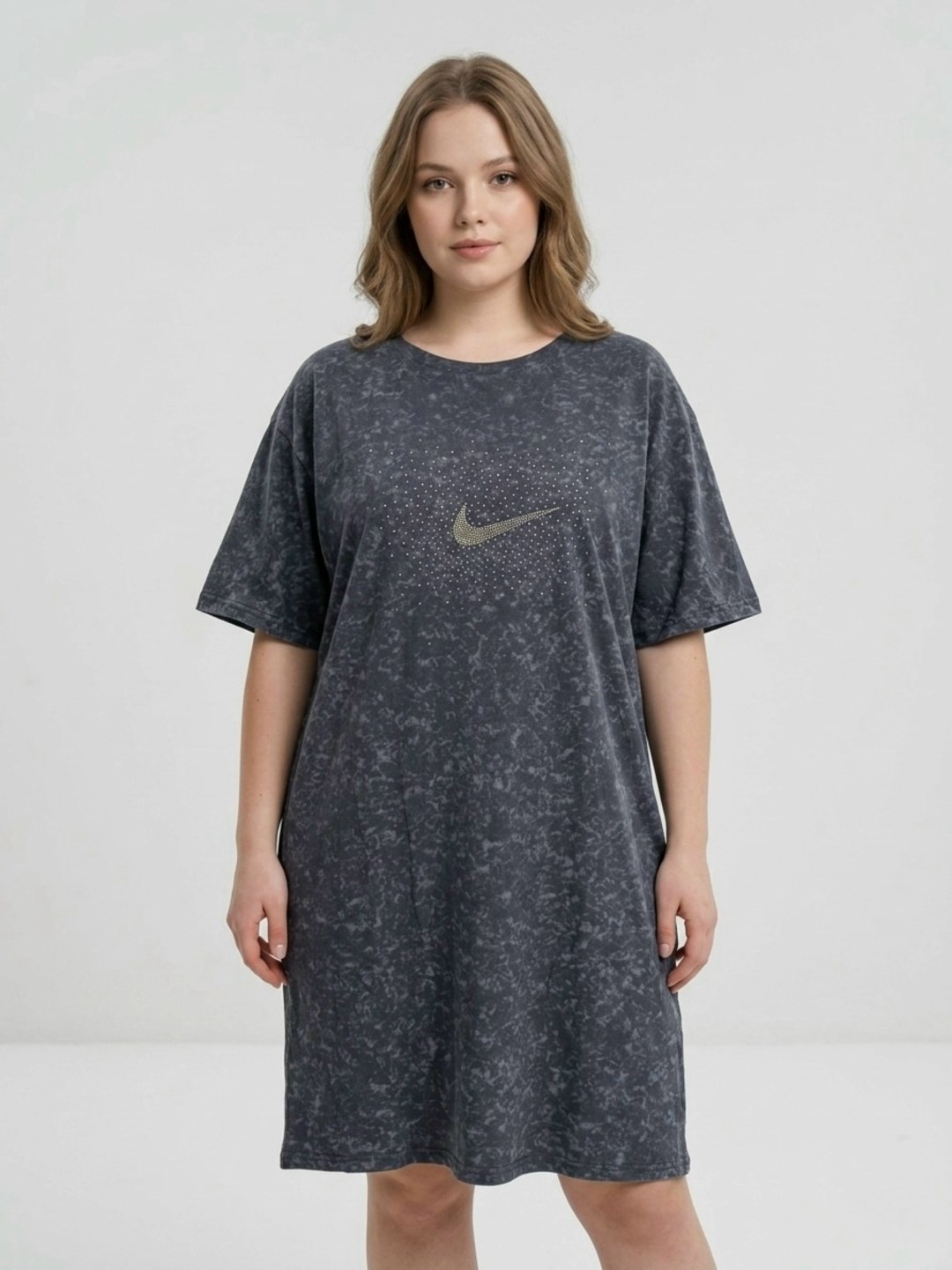 женское платье футболка,женские платья nike,повседневные платья,одежда платье,трикотажное платье