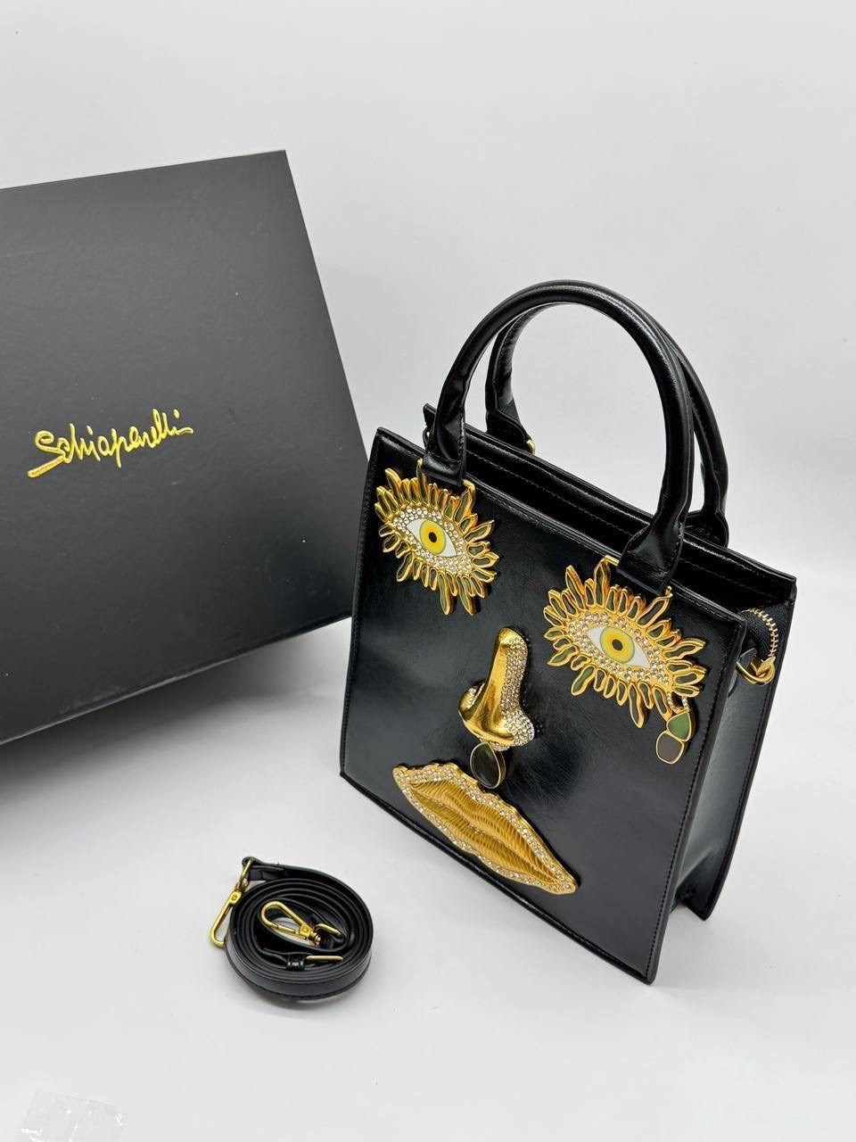 сумка-тоут schiaparelli,сумка schiaparelli,сумка,брендовая женская сумка,дизайнерские сумки