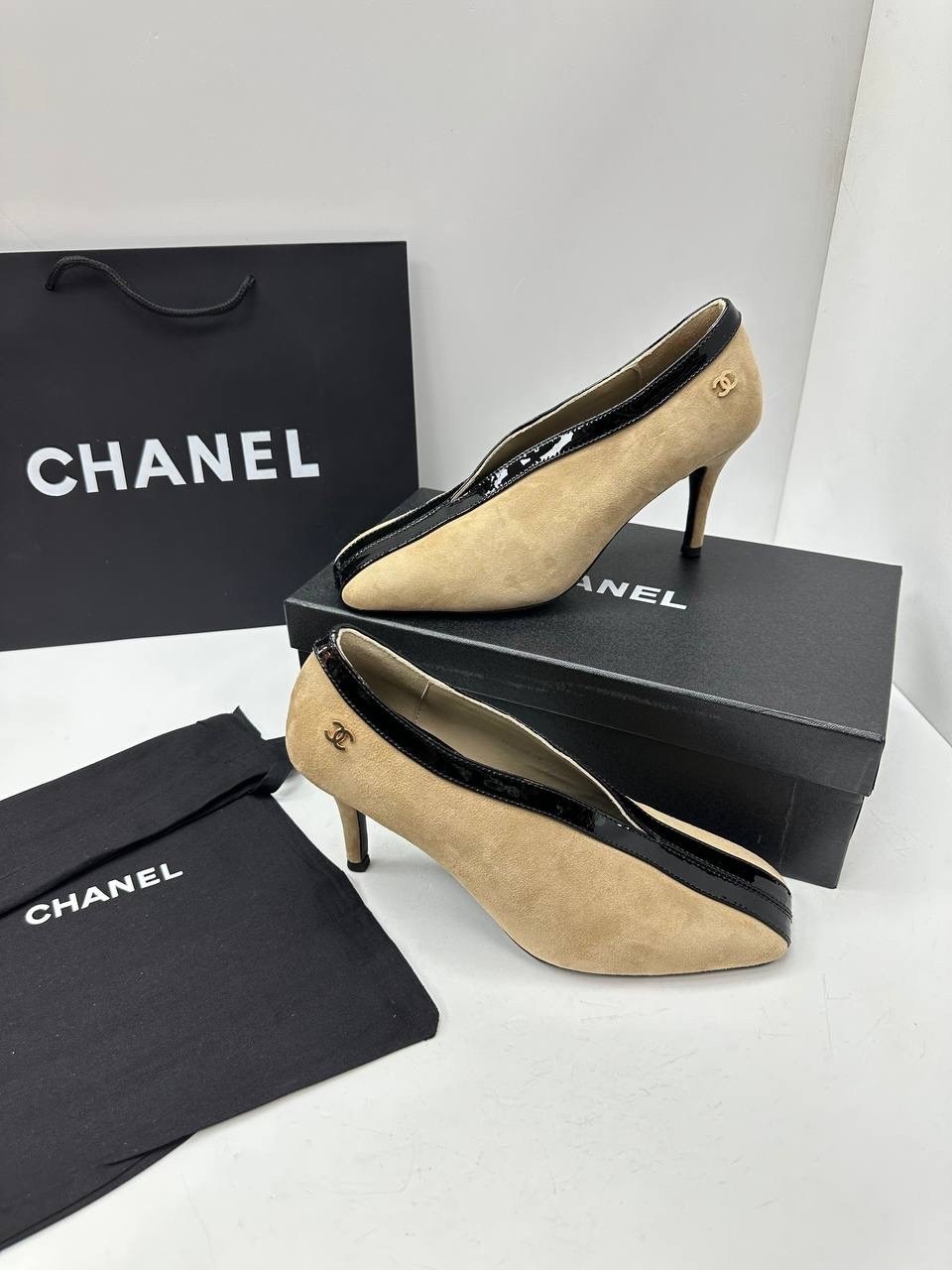 туфли chanel,,туфли шанель,туфли женские,туфли в стиле шанель