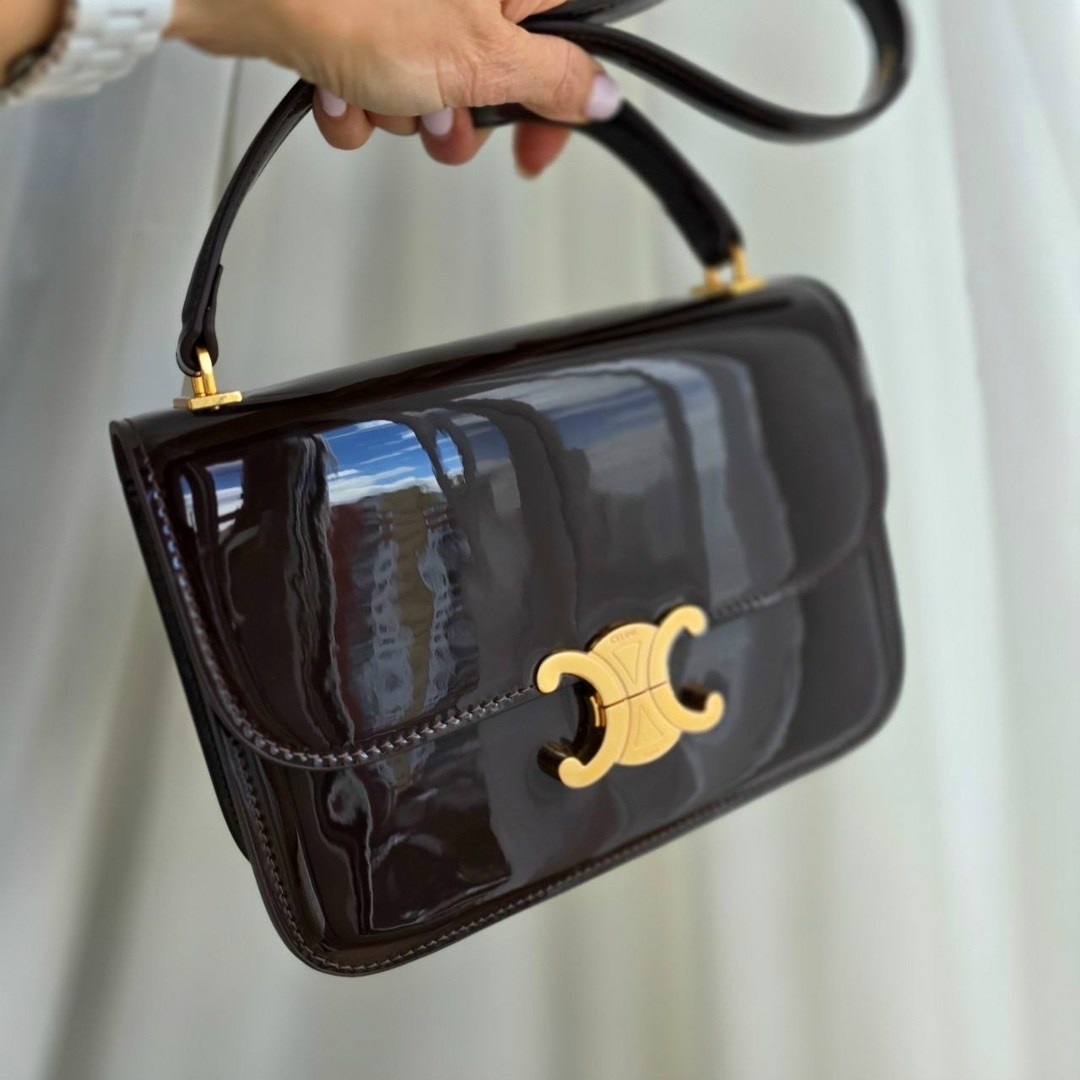 сумка женская celine,сумка celine,женская лакированная сумка,сумка,сумка через плечо celine