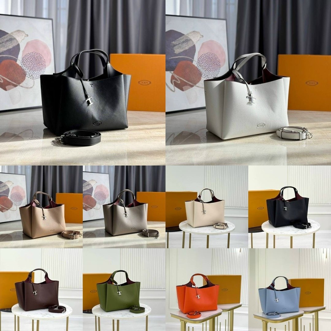 сумка женская tods,сумка,сумка женская брендовая,кожаная сумка тоут с подвеской логотипом tod's коричневый,сумка женская натуральная кожа
