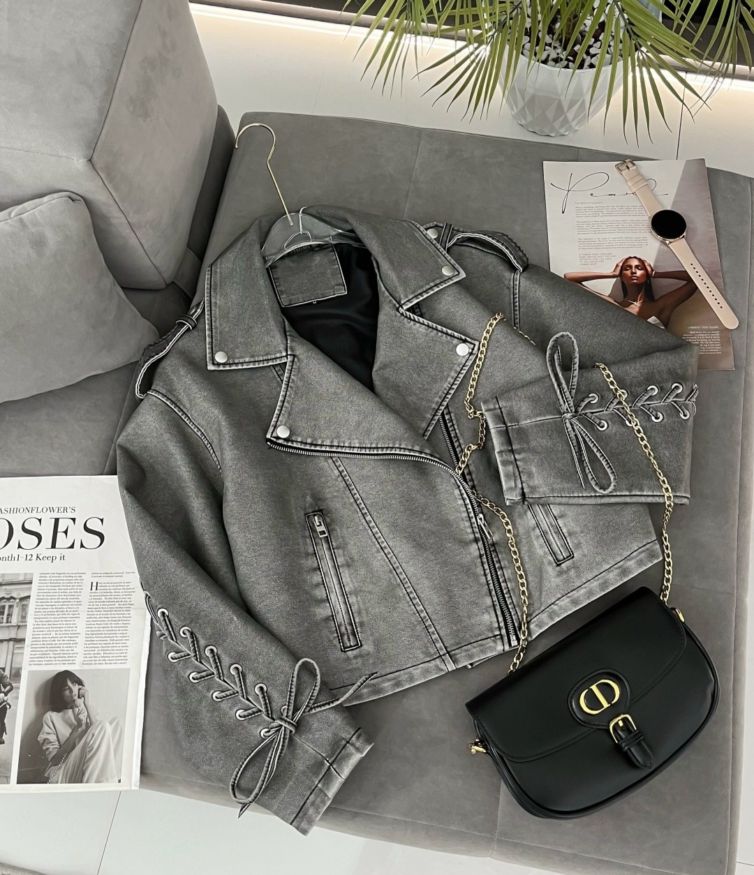 косуха куртка,косуха винтажная куртка кожаная oversize серая mony,косуха серая,кожаная куртка,серая косуха оверсайз