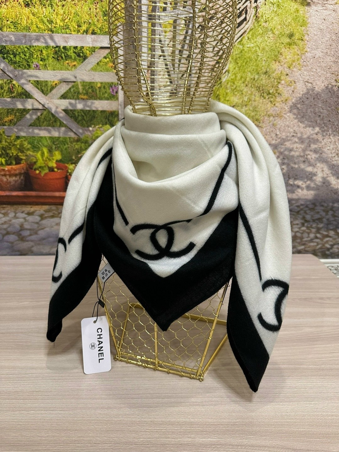 платок chanel,платок шанель,шелковый платок chanel,кашемировый платок,новинки платок