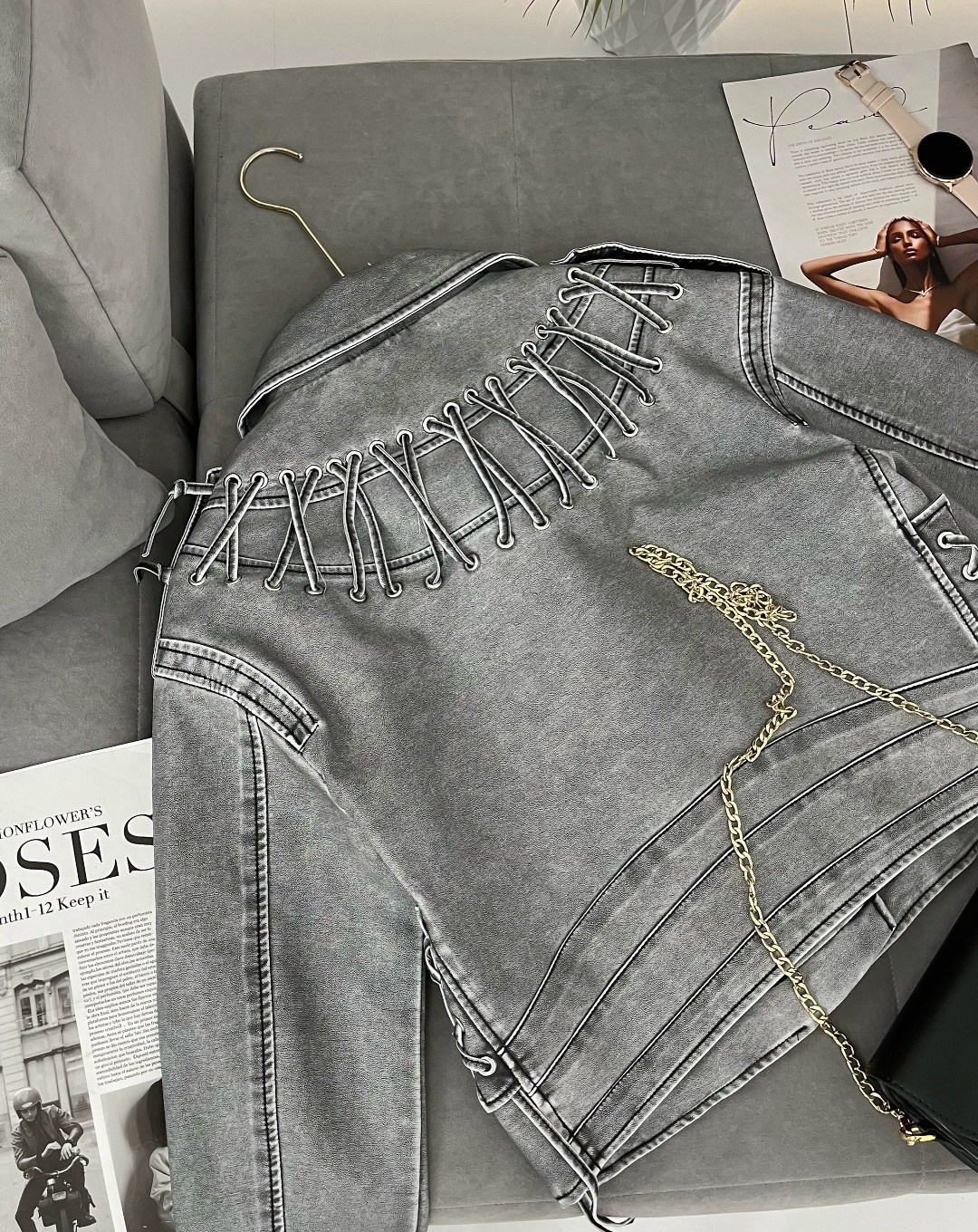 косуха куртка,косуха винтажная куртка кожаная oversize серая mony,косуха серая,кожаная куртка,серая косуха оверсайз