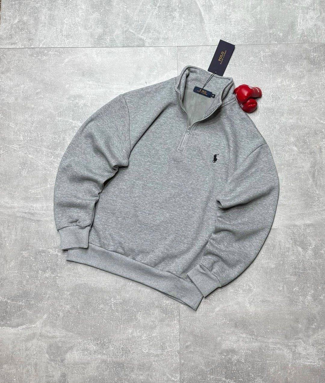 свитшот polo ralph lauren,мужские свитшоты,свитшот серый,свитшот поло