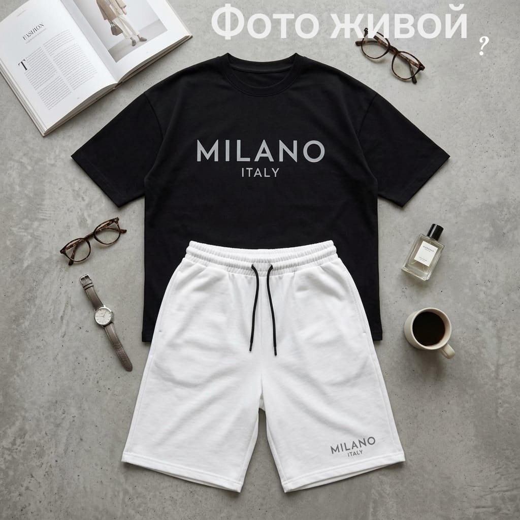 модные мужские футболки,спортивная одежда мужская,одежда комплект,футболка и шорты,комплект футболки
