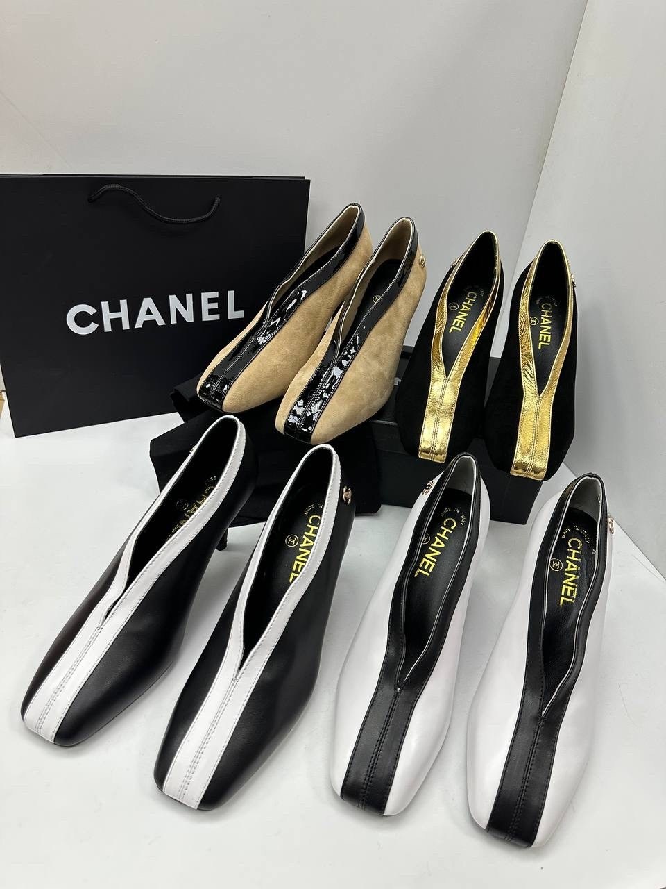 туфли chanel,,туфли шанель,туфли женские,туфли в стиле шанель