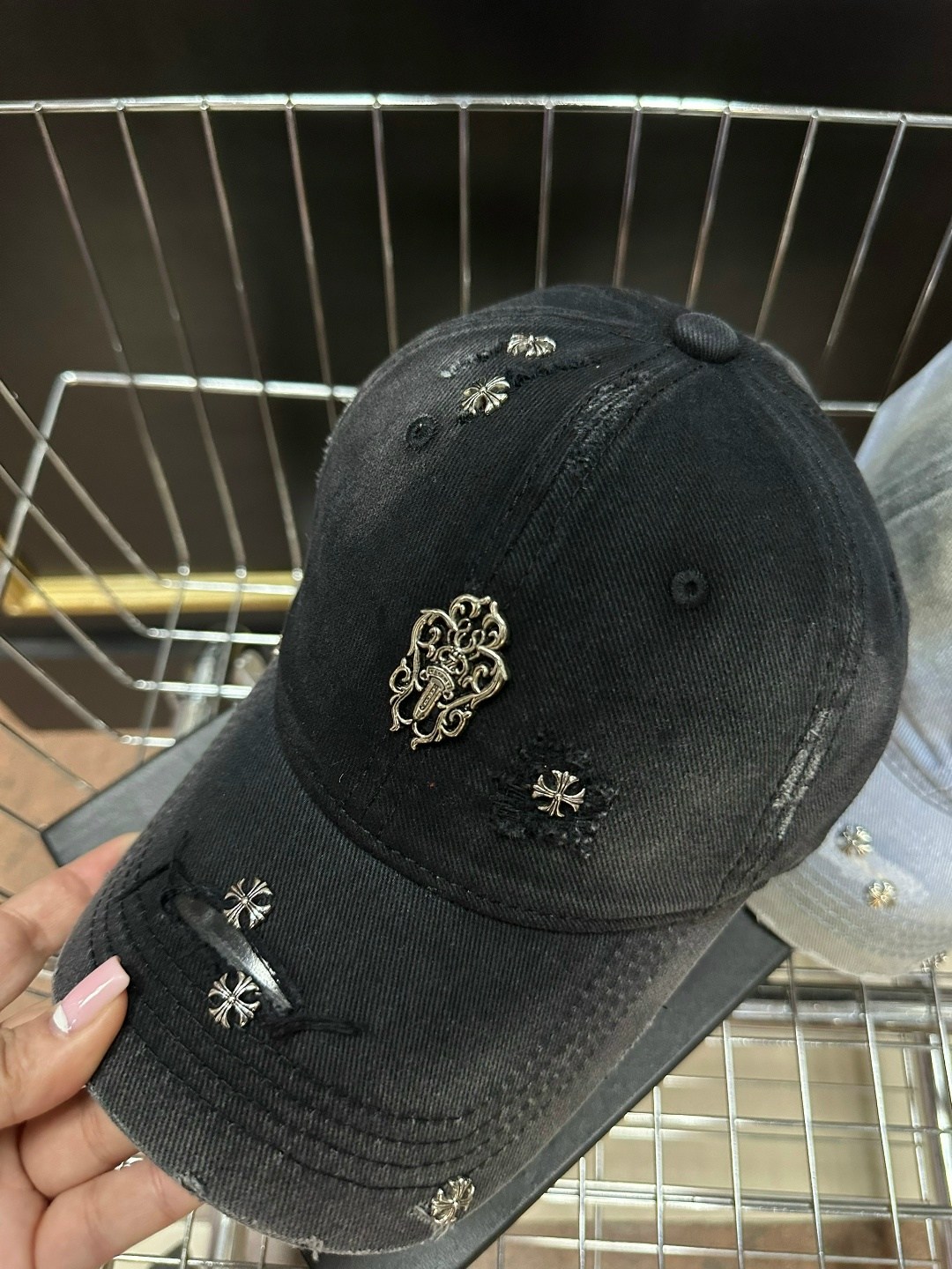 кепка chrome hearts,стильная бейсболка,бейсболка,брендовая бейсболка,бейсболка chrome hearts
