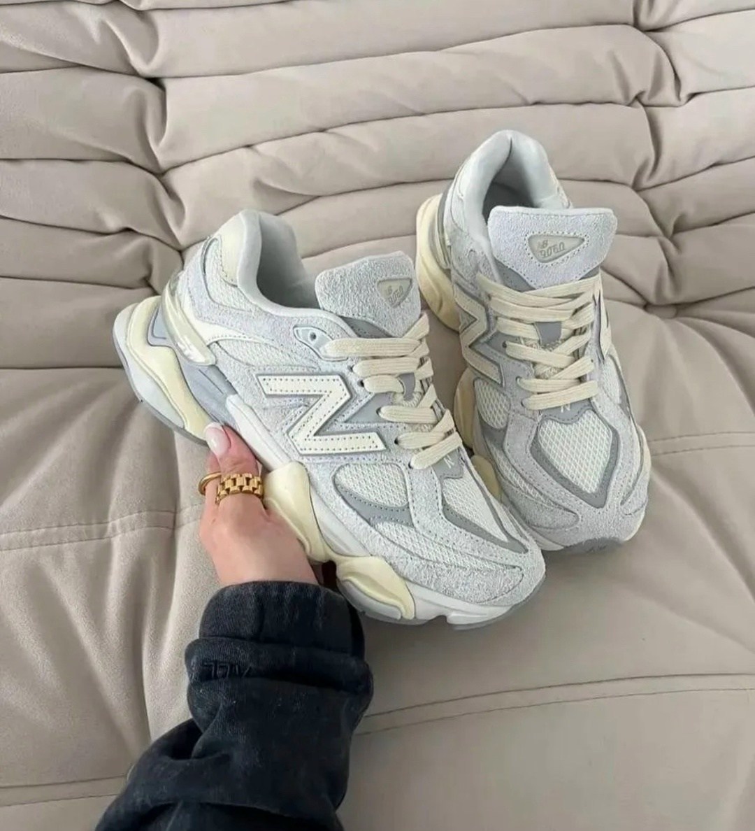 кроссовки new balance 9060,кроссовки nb 9060 спортивная  sadefort цвет белый серый,кроссовки nb 9060 спортивная  sadefort,кроссовки женские new balance,женские кроссовки new balance 9060