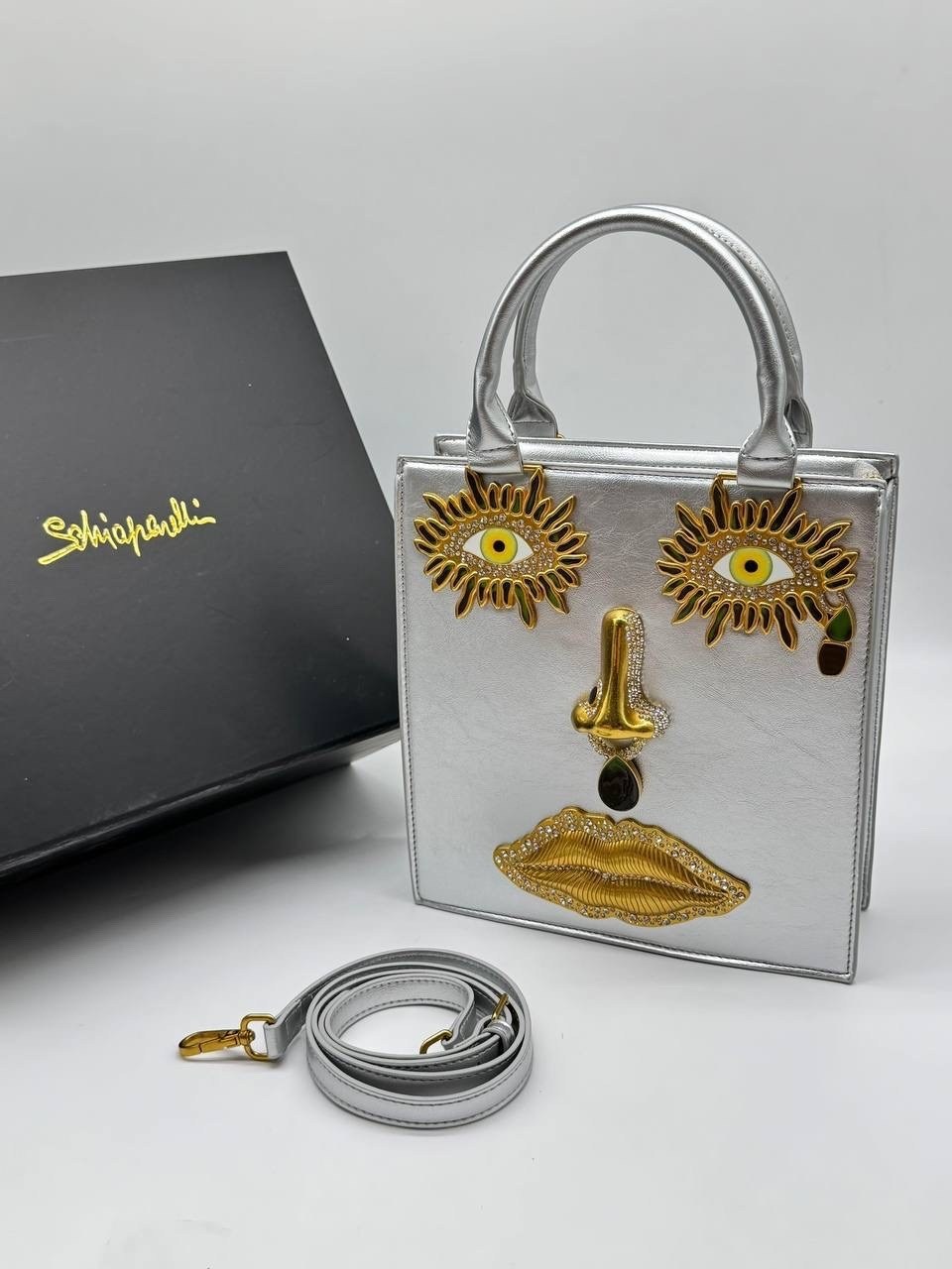 сумка-тоут schiaparelli,сумка schiaparelli,сумка,брендовая женская сумка,дизайнерские сумки