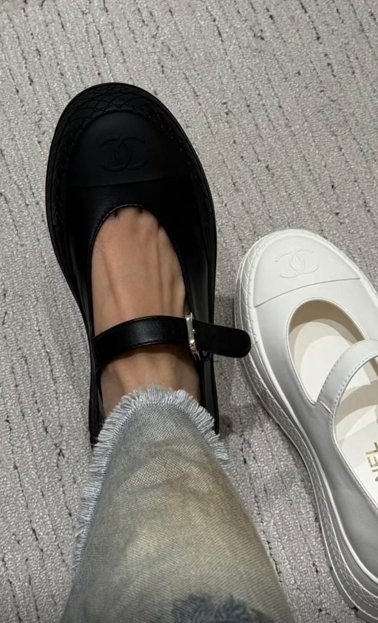 ,балетки шанель,туфли шанель, на плоской подошве,chanel балетки
