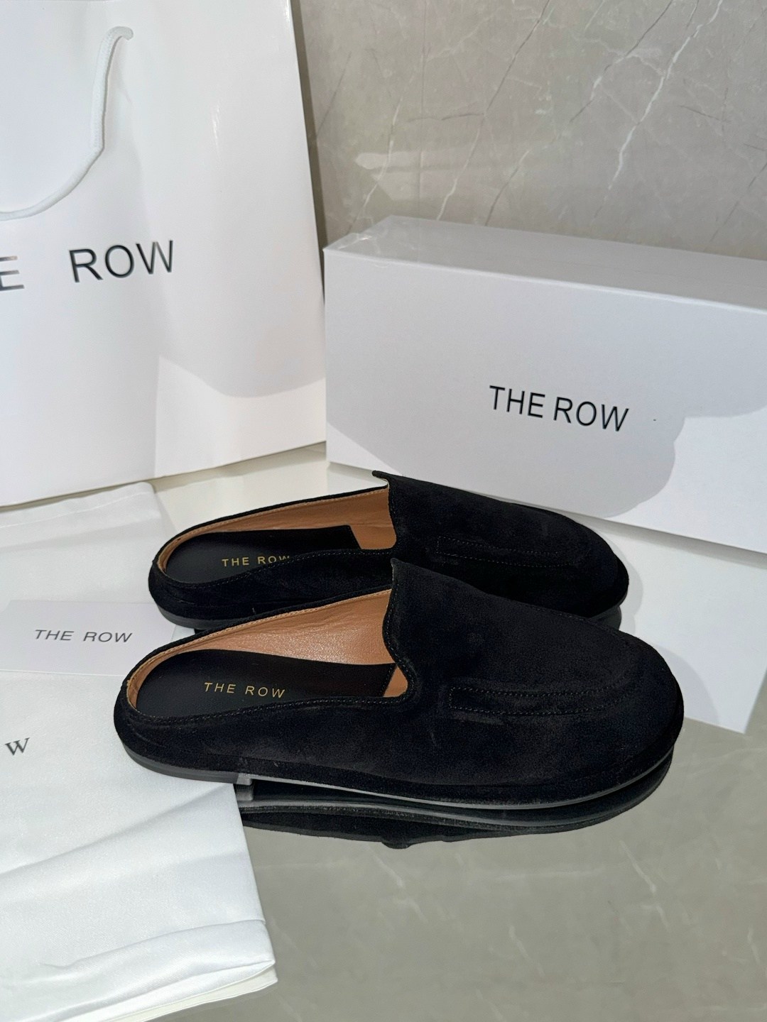 лоферы the row,,женские мокасины,женская ,лоферы женские замшевые
