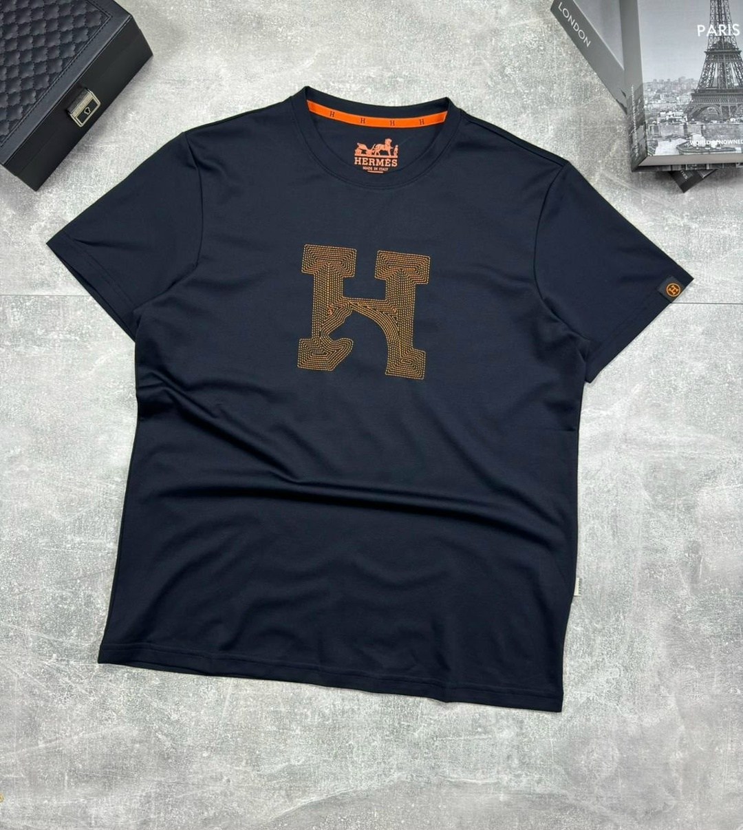 футболка hermes,hermes футболка мужская,мужская футболка,футболка мужская стильная hermes арт.412612,футболки мужские брендовые