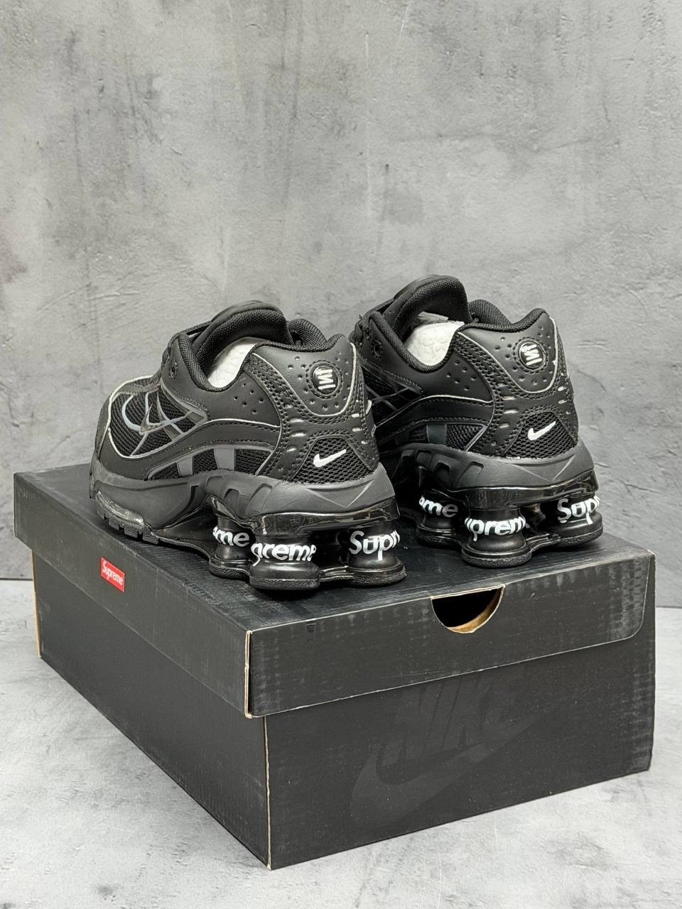 supreme nike shox ride 2,supreme x nike shox ride 2,nike shox ride 2 sp supreme black,кроссовки supreme x nike shox ride 2 sp черные,кроссовки supreme shox x supreme