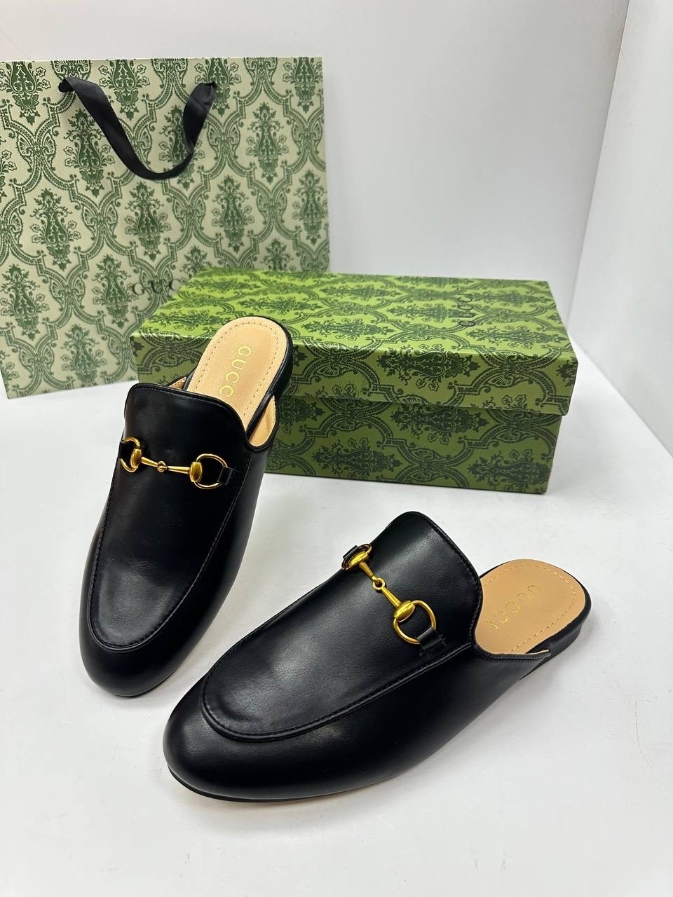 мюли гуччи черные,мюли гуччи,кожаные мюли gucci,,мюли gucci