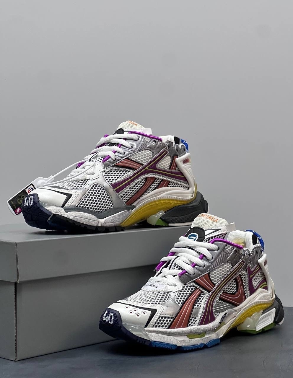 кроссовки balenciaga,беговые кроссовки balenciaga разноцветный,balenciaga runner multicolor low top sneaker size 11,кроссовки баленсиага runner,кроссовки balenciaga runner sneaker multi-color разноцве