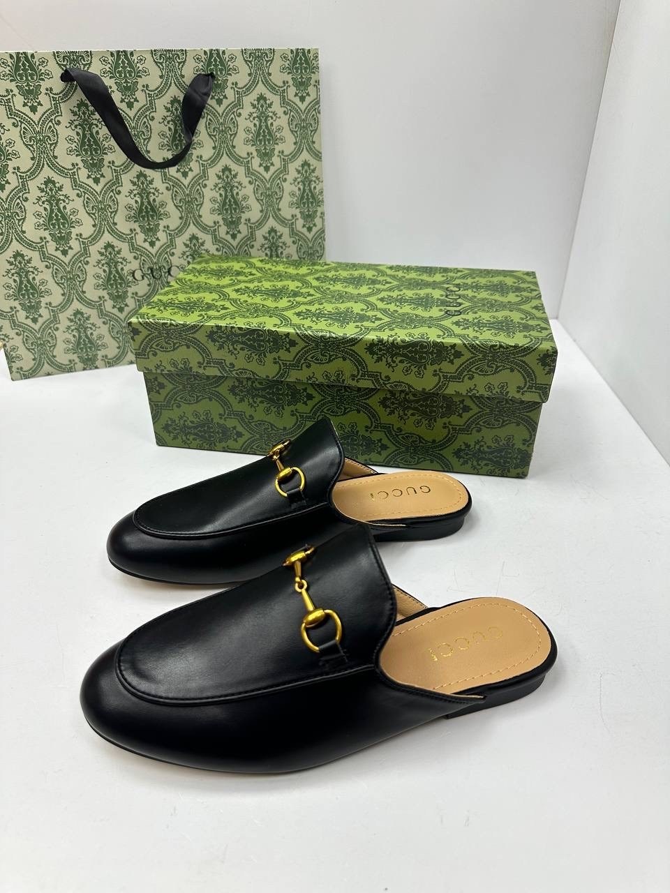 мюли гуччи черные,мюли гуччи,кожаные мюли gucci,,мюли gucci