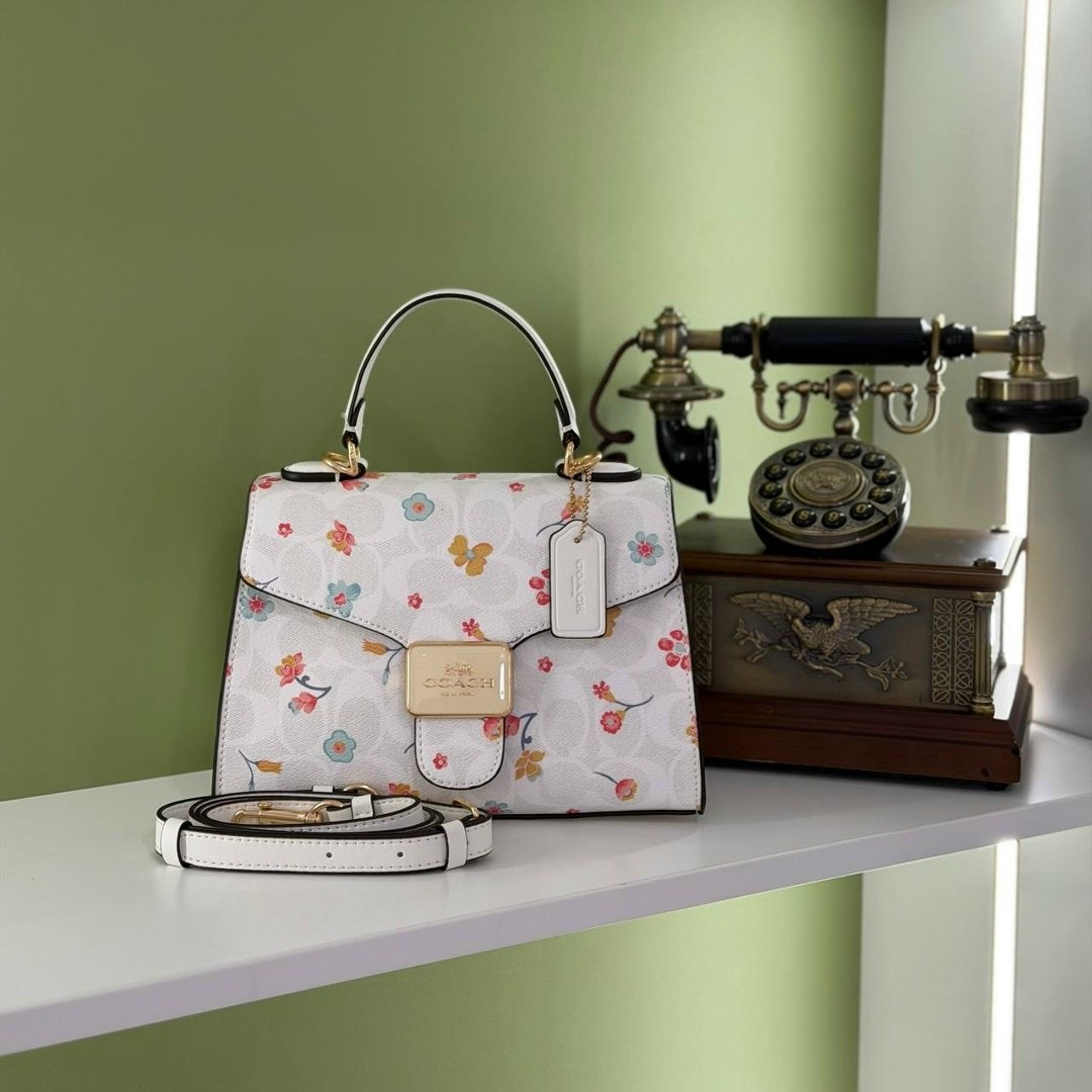 сумка coach,женская сумка coach,coach сумка на плечо,coach сумка тоут,сумка coach с цветами