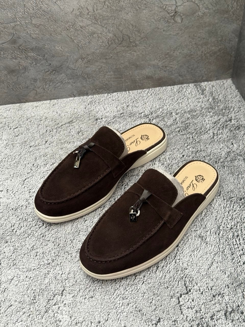 мюли loro piana,,мюли лоро пиано мужские,мюли мужские,замшевые мюли
