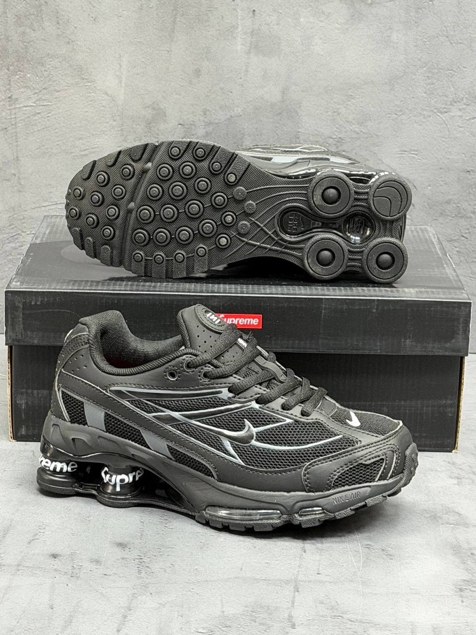 supreme nike shox ride 2,supreme x nike shox ride 2,nike shox ride 2 sp supreme black,кроссовки supreme x nike shox ride 2 sp черные,кроссовки supreme shox x supreme