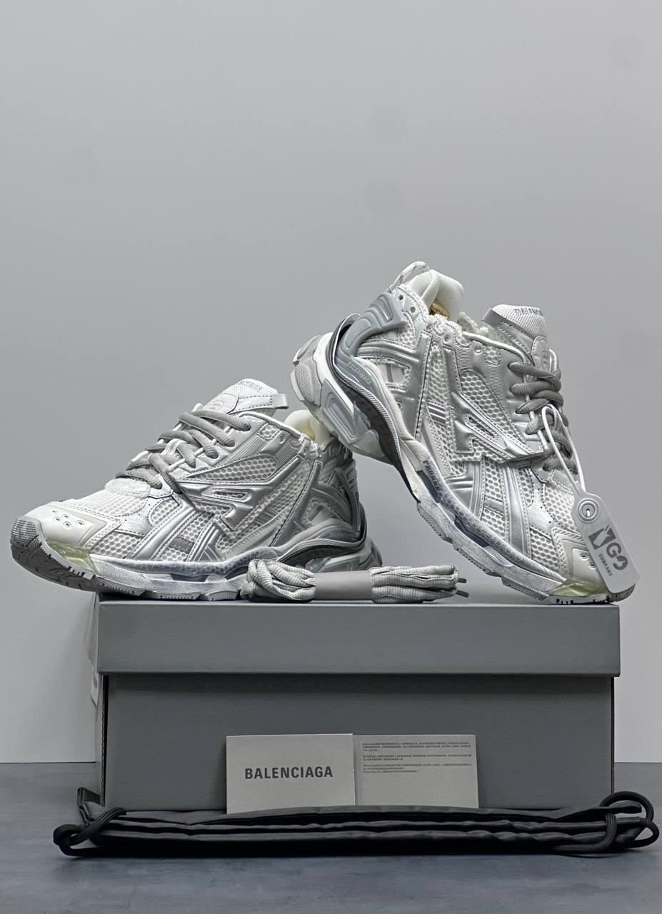 кроссовки balenciaga,кроссовки женские balenciaga,кроссовки balenciaga wmns runner sneaker кремовый,женские кроссовки balenciaga runner серебристые,кроссовки balenciaga runner