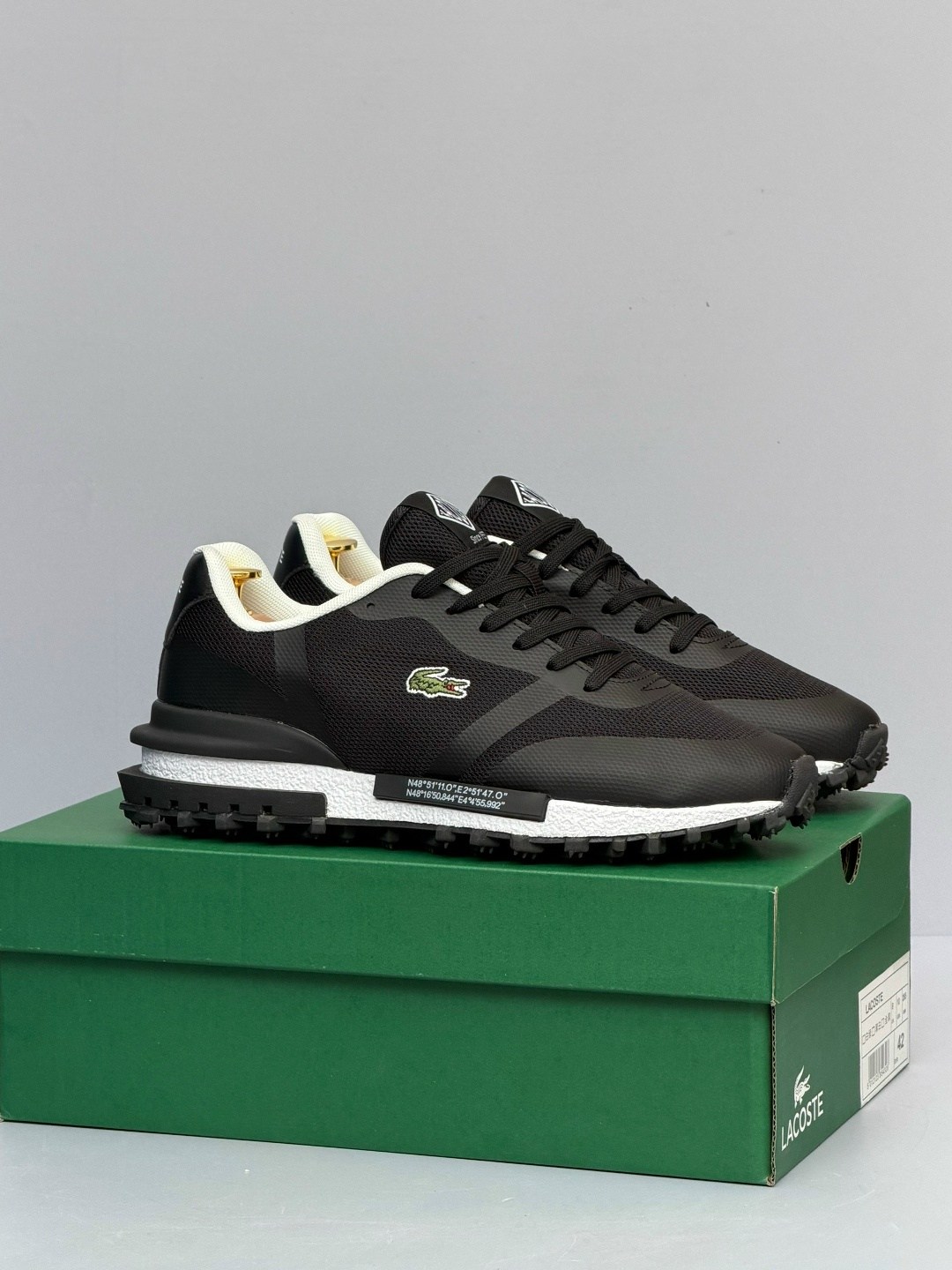 кроссовки мужские lacoste,кроссовки lacoste,кроссовки lacoste elite active,кроссовки l-spin evo 7-49sma0103 черный lacoste,мужские кроссовки