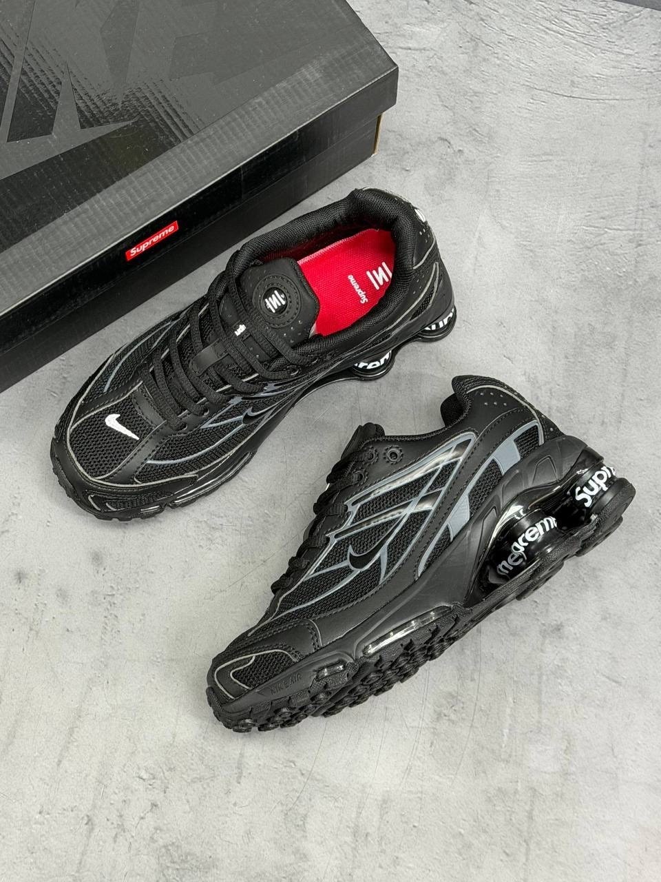 supreme nike shox ride 2,supreme x nike shox ride 2,nike shox ride 2 sp supreme black,кроссовки supreme x nike shox ride 2 sp черные,кроссовки supreme shox x supreme